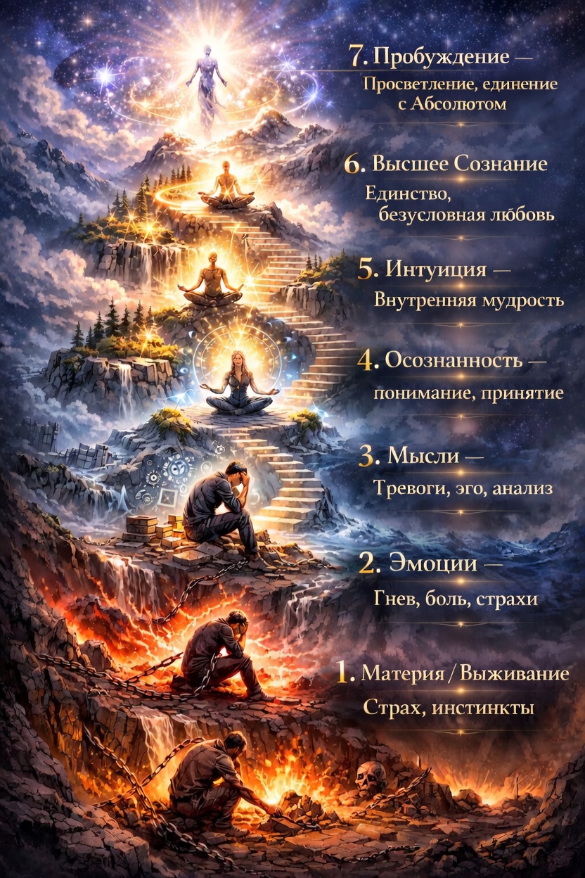 Карта уровней сознания